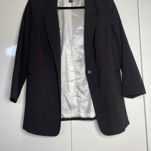 Kensie Black Blazer - Size M - Picture 3 of 9